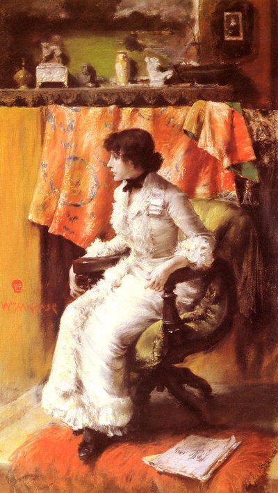 In the Studio by William Merritt Chase